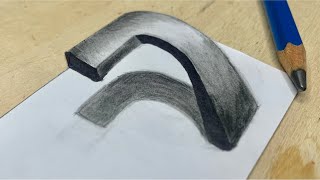 How To Draw Number 7 | 3D Trick Art Easy Draw with Graphite Pencil | Top Lucky No. 7