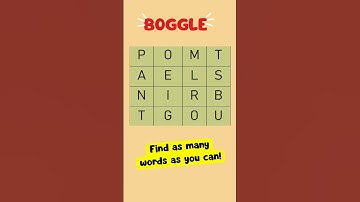 WORD SEARCH | Boggle | Find as many words as you can #boggle  #shorts