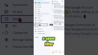 #shorts How to find your Gmail spam folder