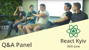 Q&A Panel – React Kyiv June