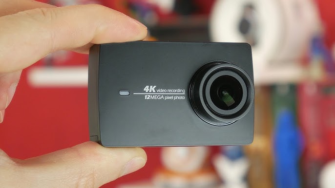  YI Cámara de Acción 4K y Deporte, 4K/30fps Video 12MP imagen  sin procesar con EIS, Live Stream : Electrónica