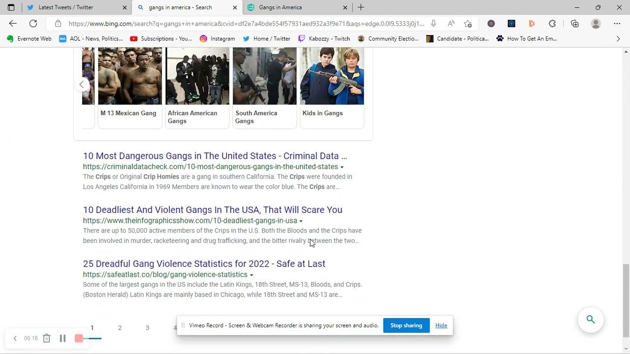 Say No to Gangs! And Don't Listen to Rap Music!