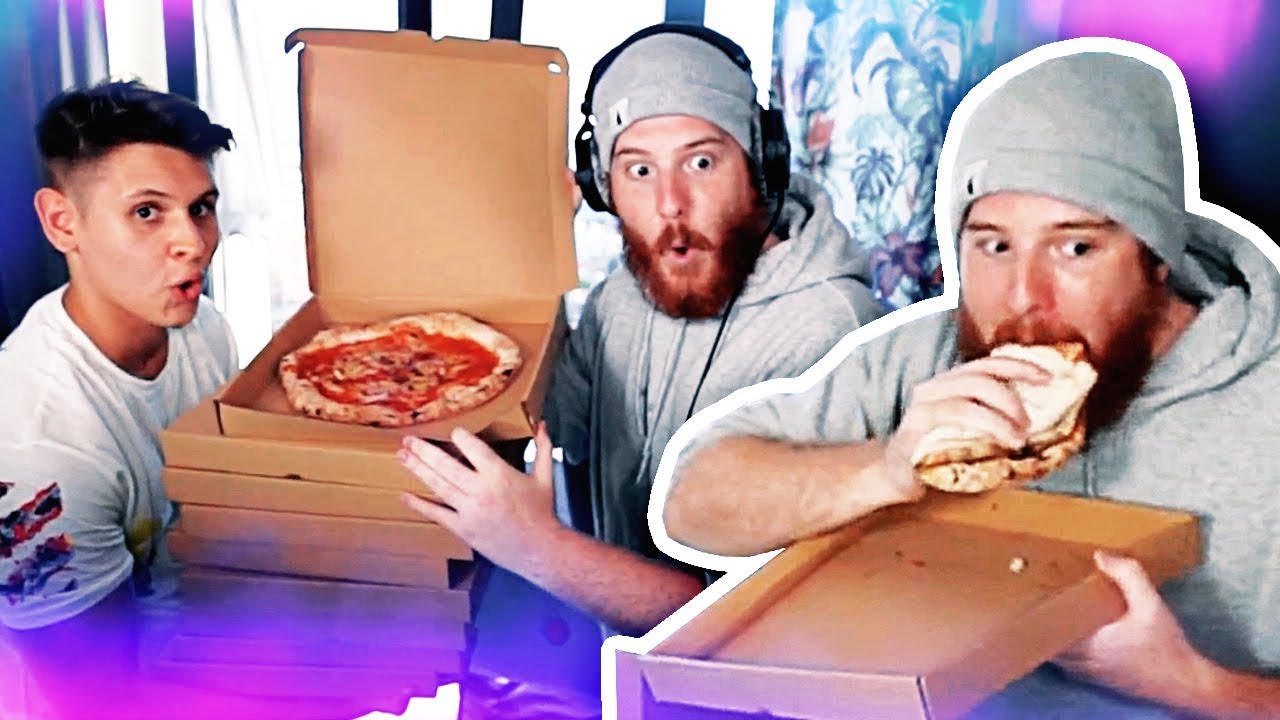 Pizza Wettessen gegen Evanijo | #ungeklickt gaming logo