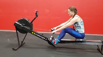 The Quiske Rowing Technique Measurement on the Concept 2 indoor rowing machine