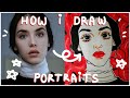 How i draw portraits