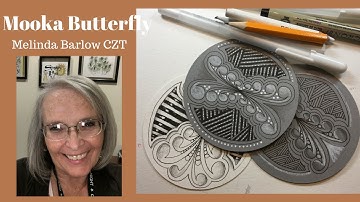 Mooka Butterfly Tangle Pattern Lesson #270