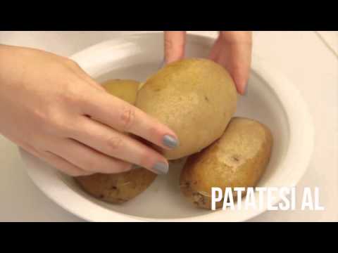 Püf Noktası - Haşlanmış Patates Pratik Bir Şekilde Nasıl Soyulur