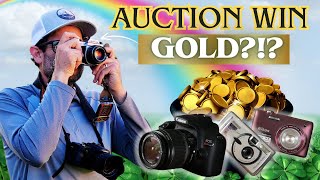 Did I win Big? $750 Auction Camera Lot Win  Testing & Review!