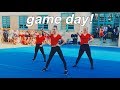 DRILL TEAM GAME DAY VLOG | FIRST FOOTBALL GAME | Lauren Holcomb