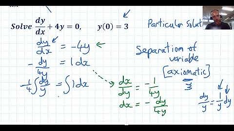 Differential Equations 2   rate of change is proportial to dependent variable