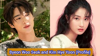 Byeon Woo Seok and Kim Hye Yoon (Lovely Runner) | Profile, Age, Birthplace, Height, ... |