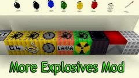 Minecraft Mod Spotlight 1.4.6-More Explosives Mod