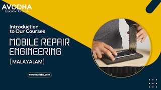 Mobile Repair Engineering Malayalam Class Avodha | Online courses in Kerala