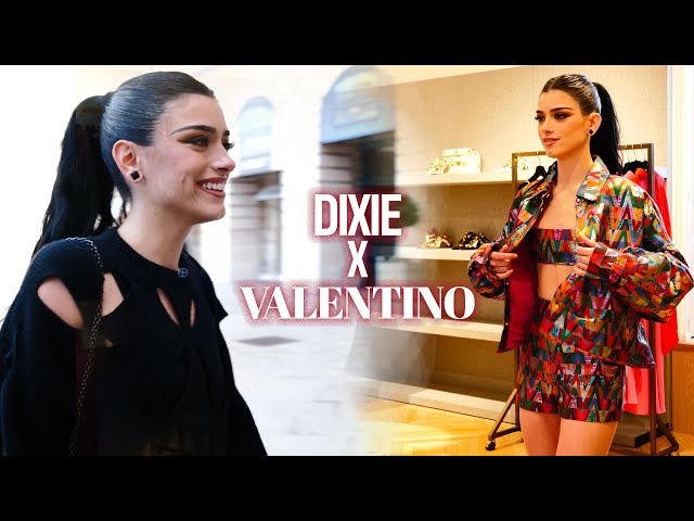 Attending My First Valentino Show | Dixie D'Amelio