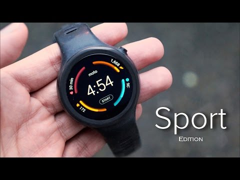 Moto 360 Sport Review!