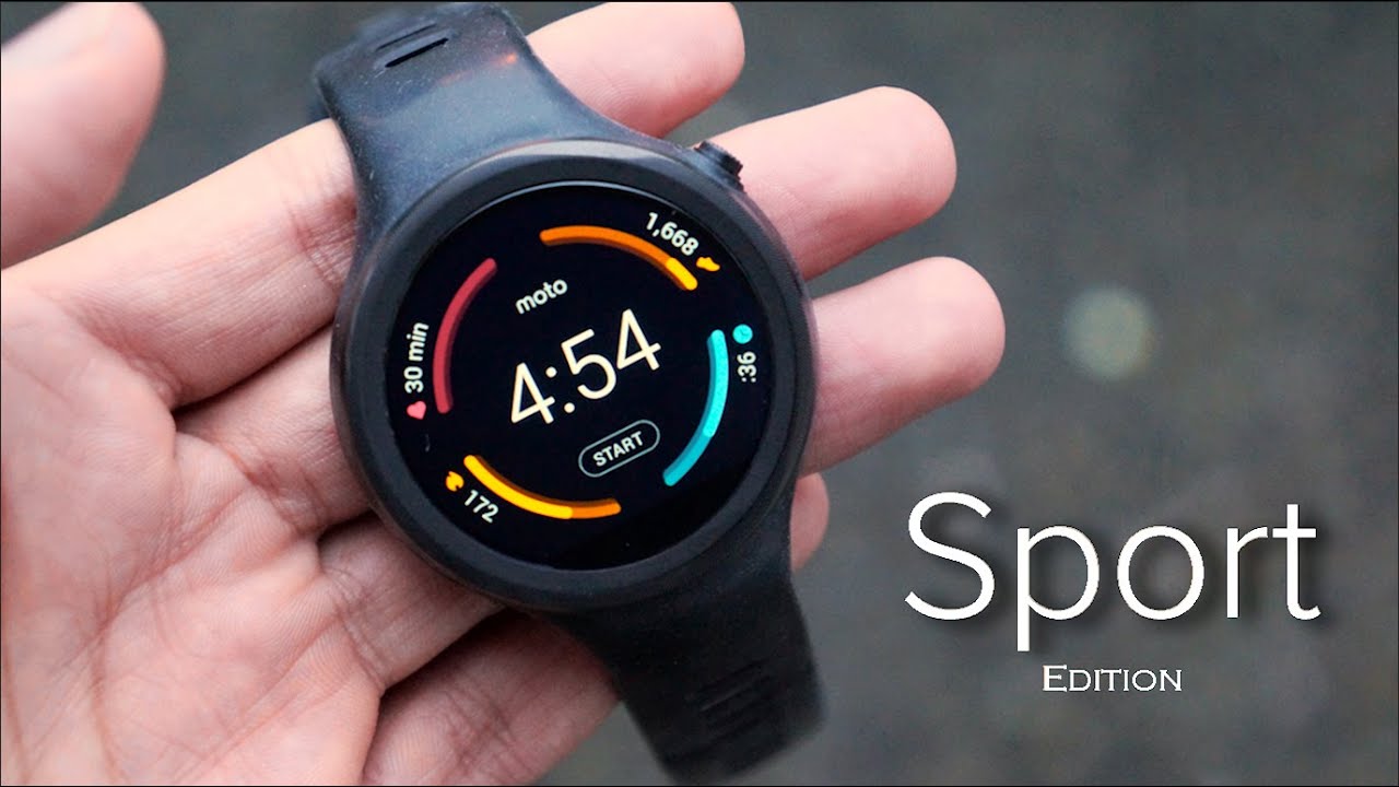 Moto 360 Sport -