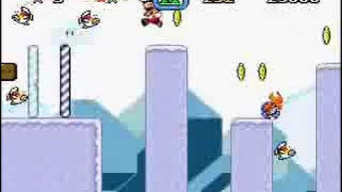 Super Mario World Custom Level- Slippery Chalenge