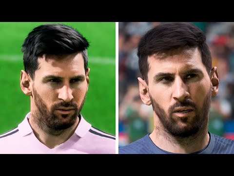 FC 24 vs FIFA 23 | 🔥Gameplay, Faces and Graphics Comparison