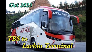 4 hours bus journey from KL TBS to JB Larkin | Oct 2023 Travel Vlog | by bus KKKL Ekspress