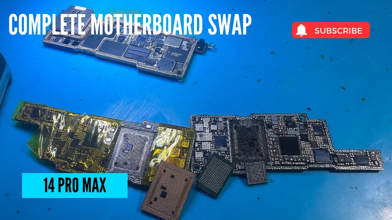 iPhone 14 Pro Max Motherboard Swap - Hard Drop Total Damage - Repair AP ...