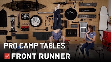 PRO CAMP TABLES - by Front Runner
