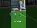 How has he missed? #vr #fyp #vrfs #soccer #foryou