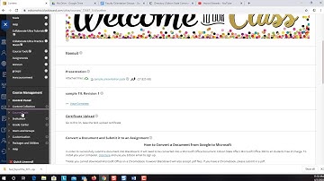 Export/Import a Test in Blackboard