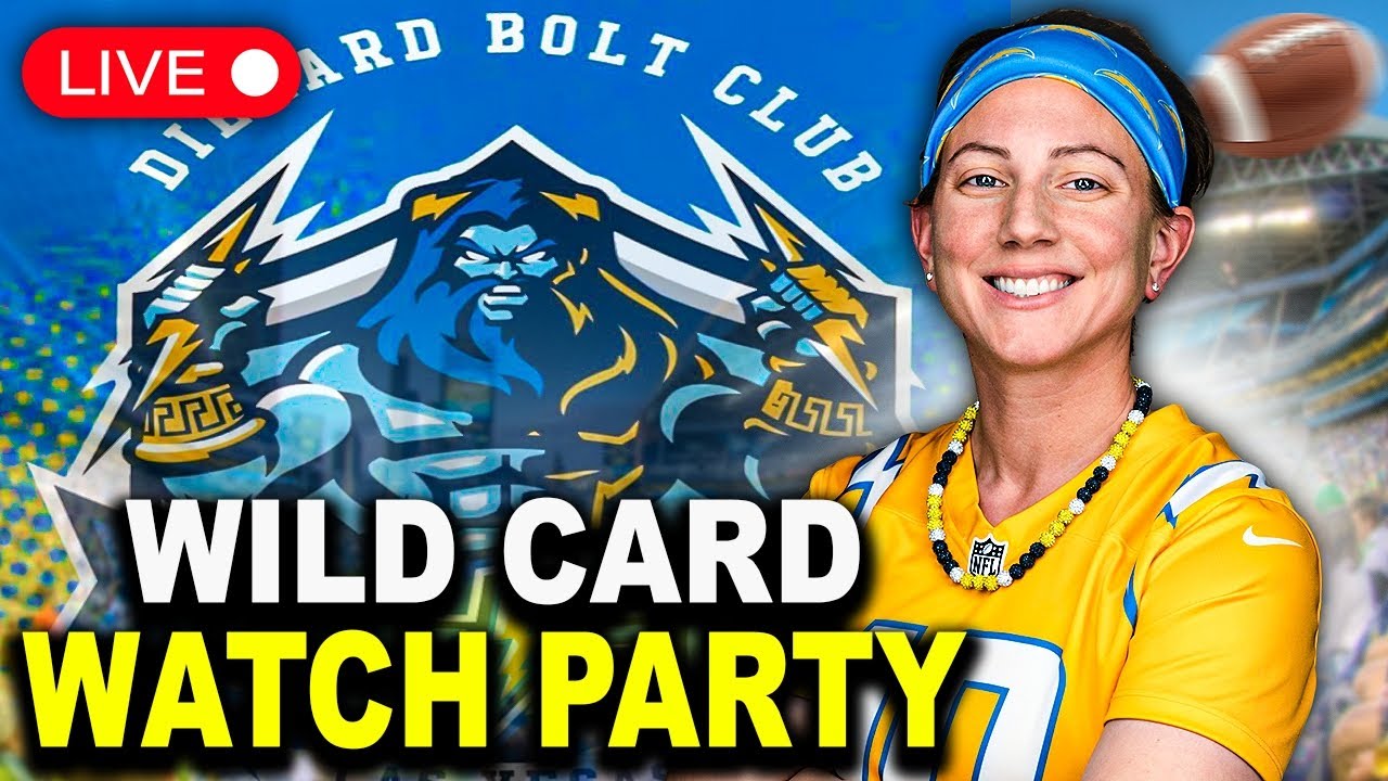 Chargers vs Patriots LIVE | Wild Card Round Playoff Watch Party