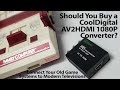 Should You Buy the Cool Digital AV2HDMI Adapter for Retro Video Games