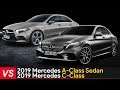 2019 Mercedes A Class Sedan Vs Mercedes C Class