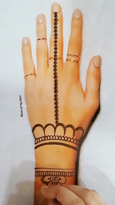 new-mehndi-design-2024-arabic-simple-shorts-mehndi-youtubeshorts