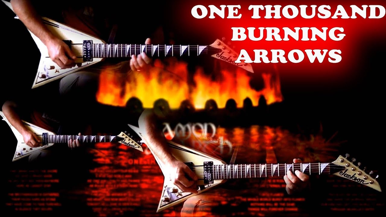 Amon Amarth - One Thousand Burning Arrows FULL Guitar Cover