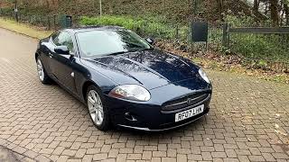 Jaguar Xk 4.2 V8 Coupe (Indigo Blue metallic with Ivory leather & only 1 owner from new !!)