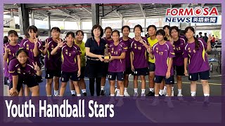 Junior high athletes fundraise for Swedish handball contest｜Taiwan News