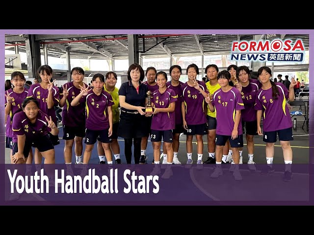 Junior high athletes fundraise for Swedish handball contest｜Taiwan News