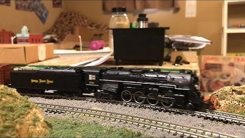 N Scale Layout on a door running session!