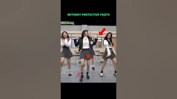 BLACKPINK WITHOUT PROTECTIVE PANTS😎#blackpink#lisa#rosè#jisoo#jennie#blinkbyinsha#shorts