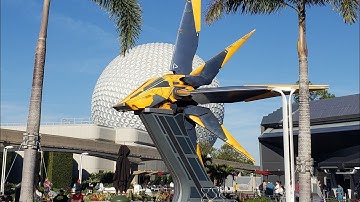 Cosmic Rewind Virtual Queue at Epcot! Drinks, laughs and a tour around Walt