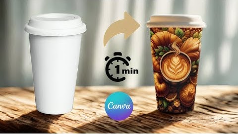 Add Your Image to a Cup in Under One Minute – Canva Tutorial