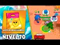 ABRIMOS EL LOTE DE REACCIONES DEL NIVEL 70 Y TENEMOS MUCHA SUERTE EN BRAWL STARS