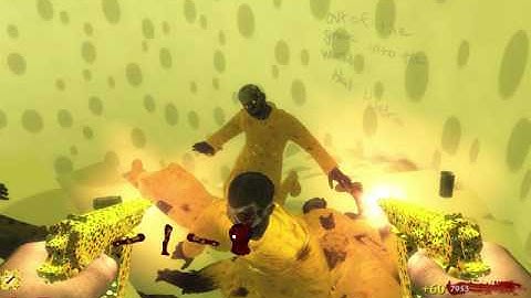 CoD WaW: Custom Zombie Map Cheese cube unlimited