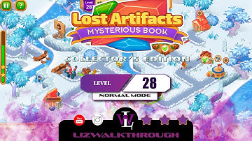 Lost Artifacts 6 - Level 28 - Mysterious Book - Normal Mode