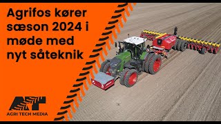 Agrifos kører sæson 2024 i møde med nyt såteknik