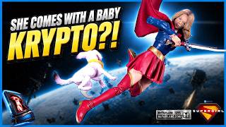 McFarlane Toys DC Multiverse Supergirl Movie Figure Review w/ Baby Krypto | Must-See Detail