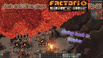 Josh and Dima play Factorio Space Age, Ep #28 Bringing science back to Navius