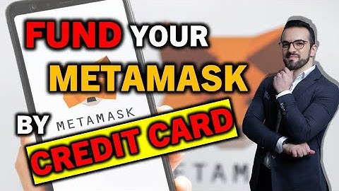 How to Fund Your Metamask with Credit Card