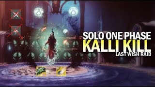 How to Solo Kalli on Warlock (no Transcendent Blessing/Riven´s Curse Mods) S23