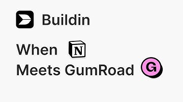 When Notion Meets Gumroad, turn your knowledge into digital products.