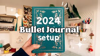 2024 BULLET JOURNAL SETUP ✷ My first time bullet journaling! ⭐︎