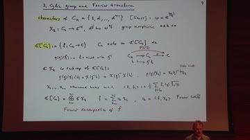 A gentle introduction to group representation theory -Peter Buergisser